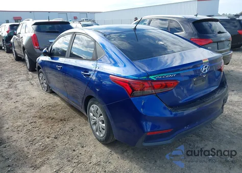 2019 Hyundai Accent Se из США, поврежденный, VIN 3KPC24A38KE050355